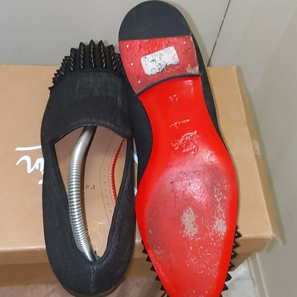 Louboutin spiks mocassins - Picture 4 of 6